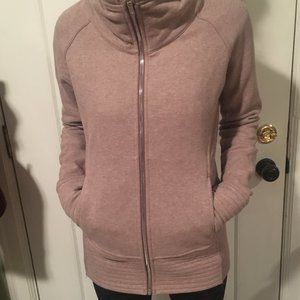 Lululemon long zip up jacket Size 10